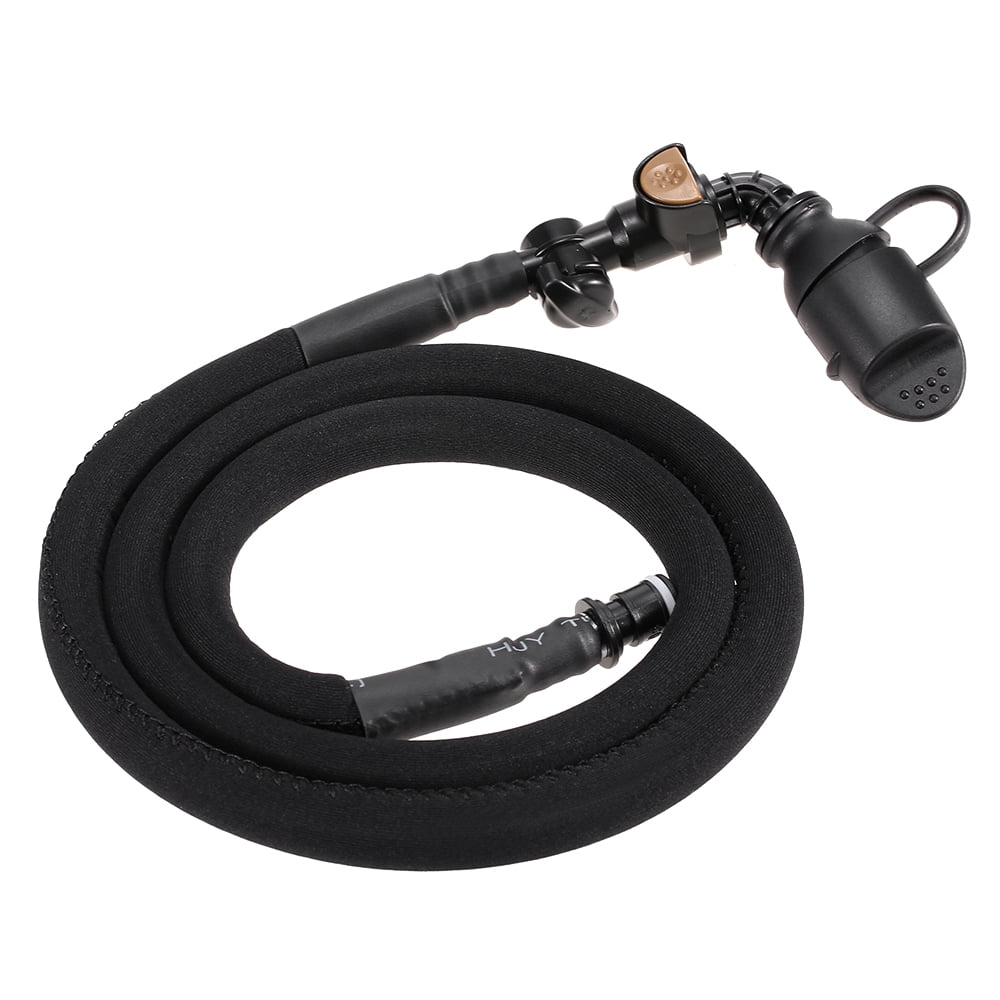 Hydration Bladder Tube with On-off Switch Hydration Pack Hose Replacement Hydration Pack Tube Clip Hydration Bladder Accessory - 12HT