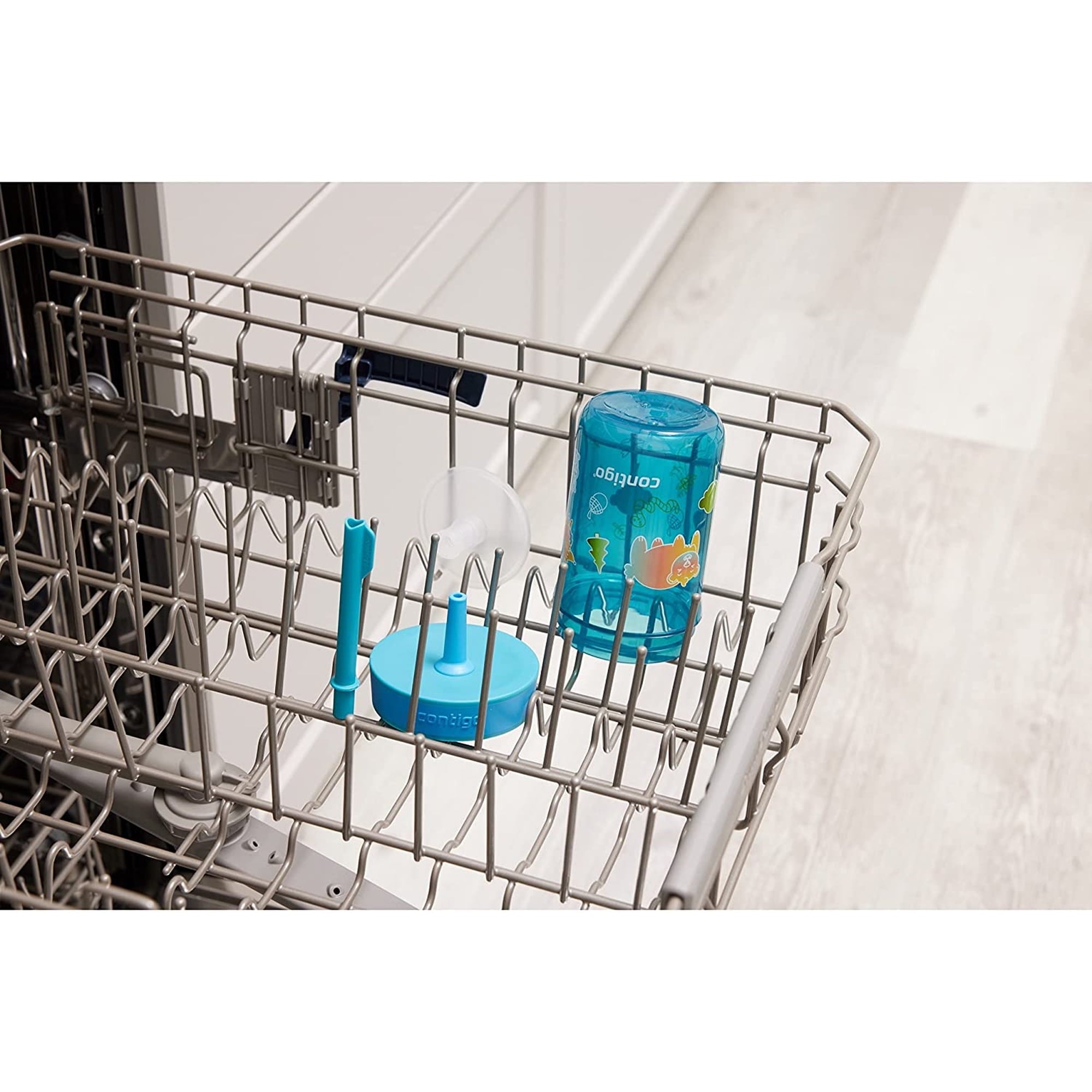 Contigo Kid's 14 oz. Leighton Tumbler with Straw - Juniper/Blue Forest - I20V