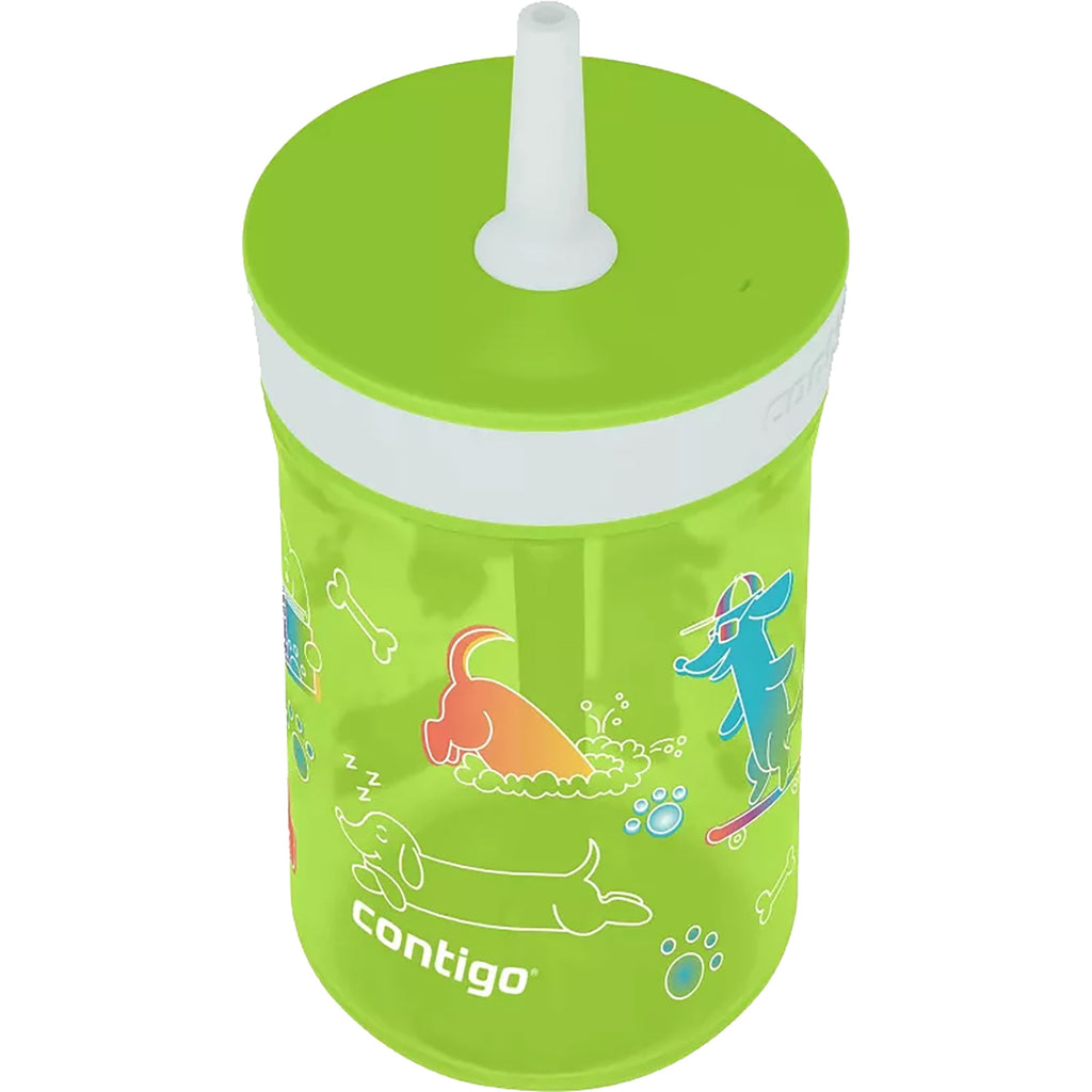 Contigo Kid's 14 oz. Leighton Tumbler with Straw - Juniper/Blue Forest - I20V