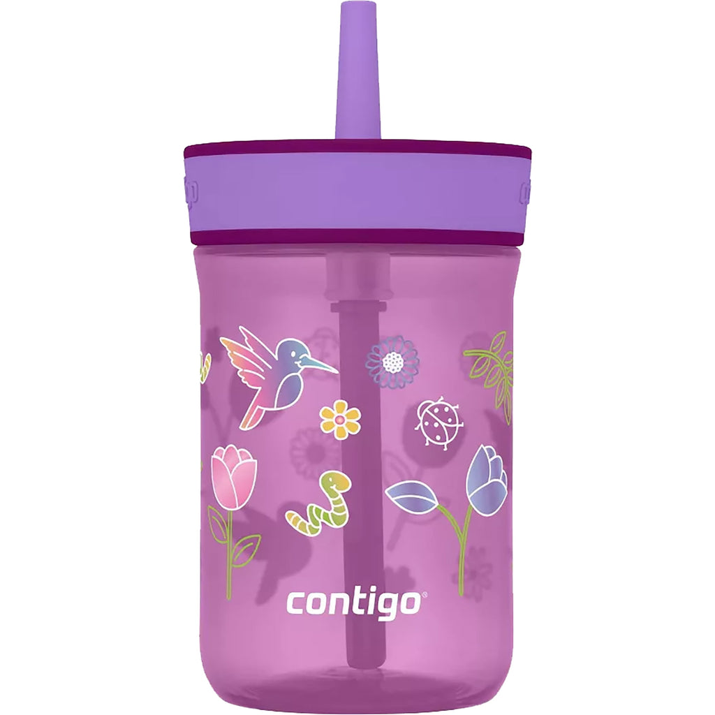 Contigo Kid's 14 oz. Leighton Tumbler with Straw - Juniper/Blue Forest - I20V