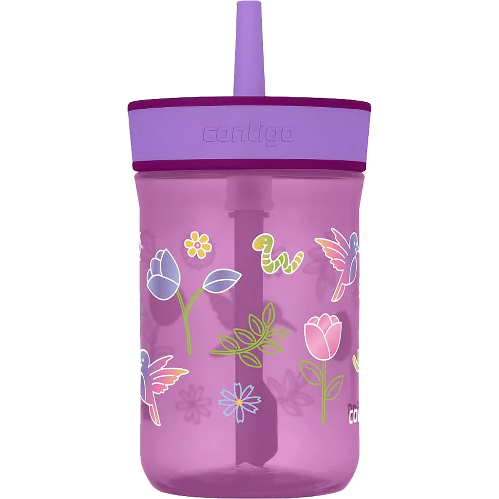 Contigo Kid's 14 oz. Leighton Tumbler with Straw - Juniper/Blue Forest - I20V