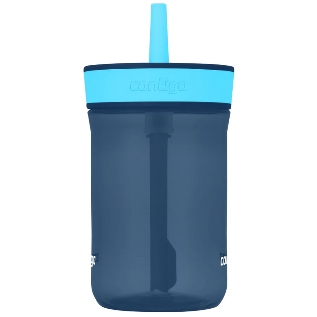 Contigo Kid's 14 oz. Leighton Tumbler with Straw - Juniper/Blue Forest - I20V