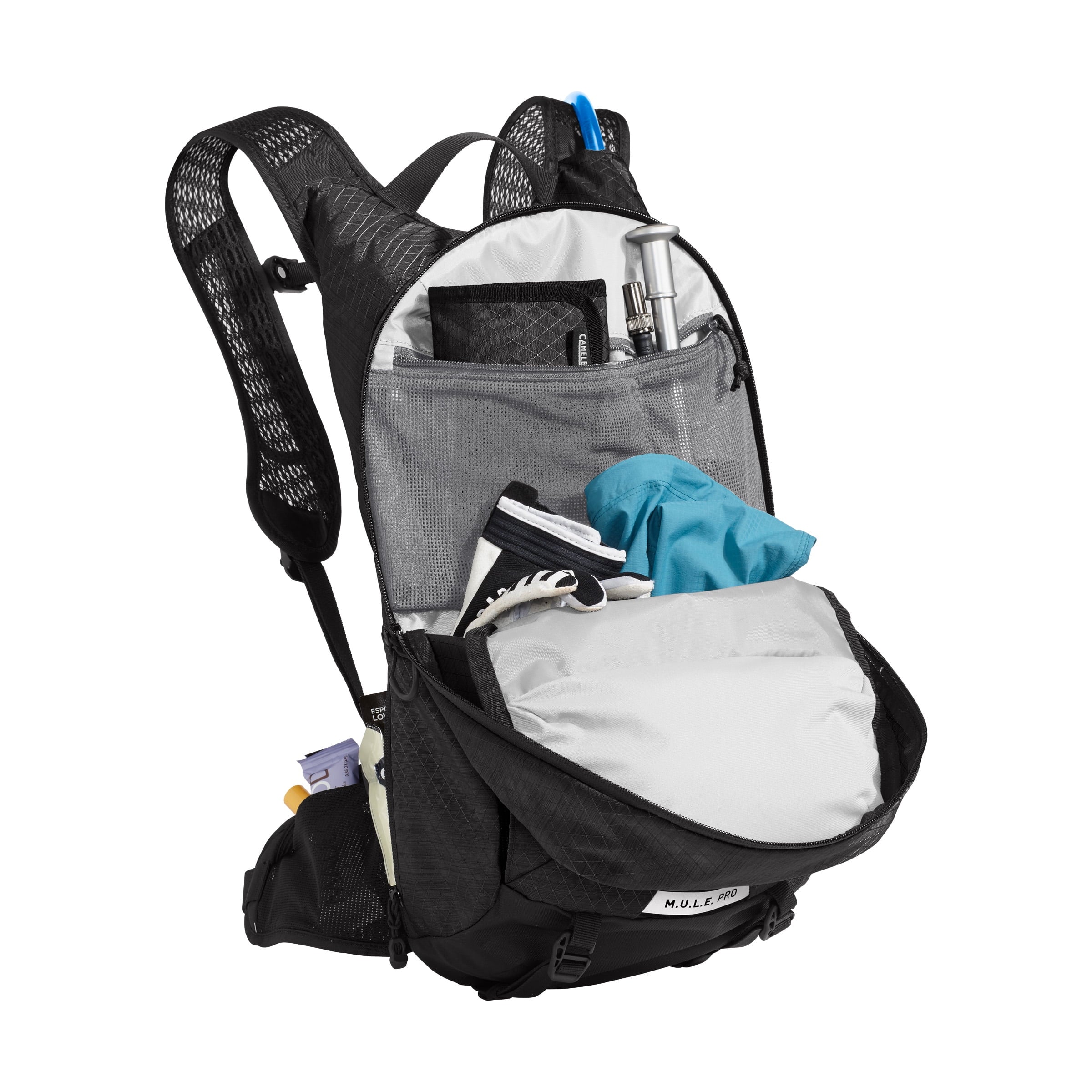 Camelbak Women's M.U.L.E.® Pro 14 100oz Hydration Pack, Black/White - FODK