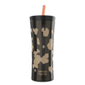 Contigo 20oz Shake &amp; Go Tumbler, Plastic with Straw, Licorice Cowhide Couture - 91FX