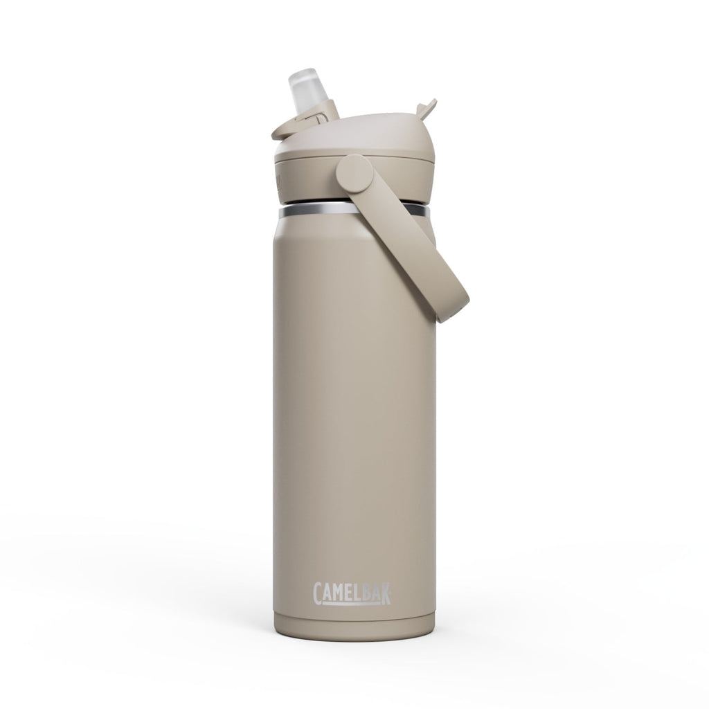 CamelBak Thrive™ Flip Straw Insulated Stainless Steel Water Bottle, 25 oz, Stone - 89R6
