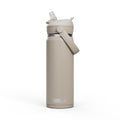 CamelBak Thrive™ Flip Straw Insulated Stainless Steel Water Bottle, 25 oz, Stone - 89R6