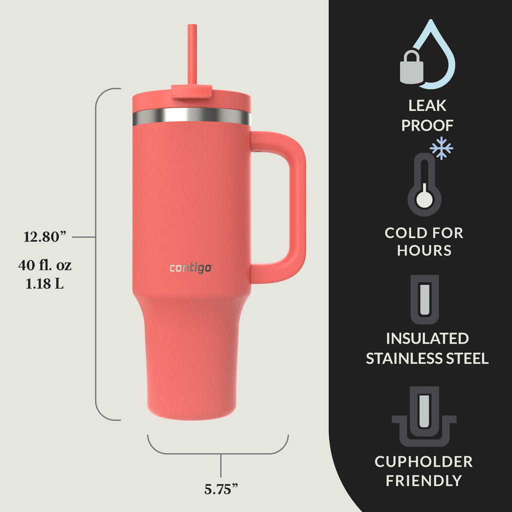 Contigo Streeterville Tumbler 40oz Inky Cap - T2DW