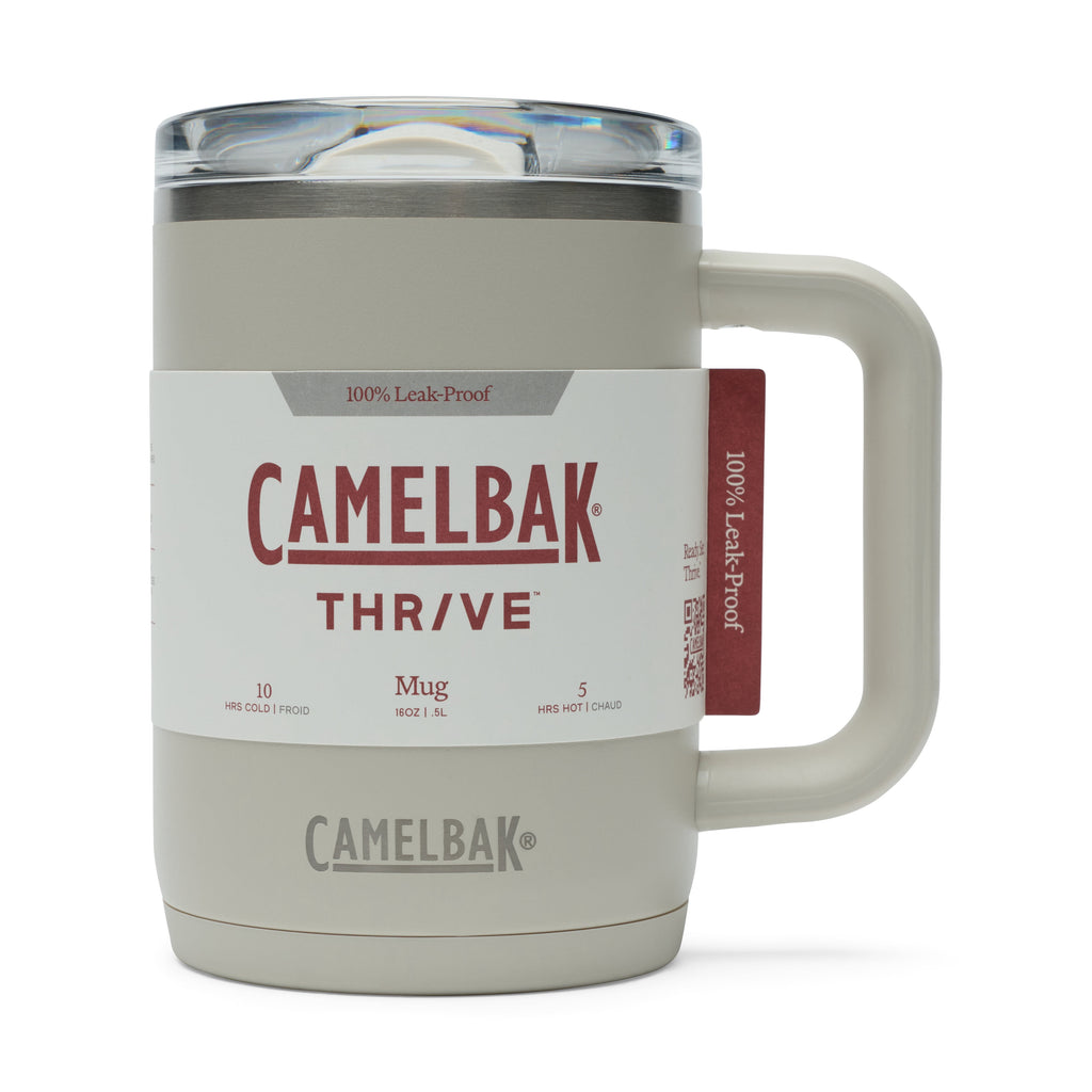 CamelBak Thrive 16oz Stainless Steel Leak-Proof Mug, Stone - UKK3