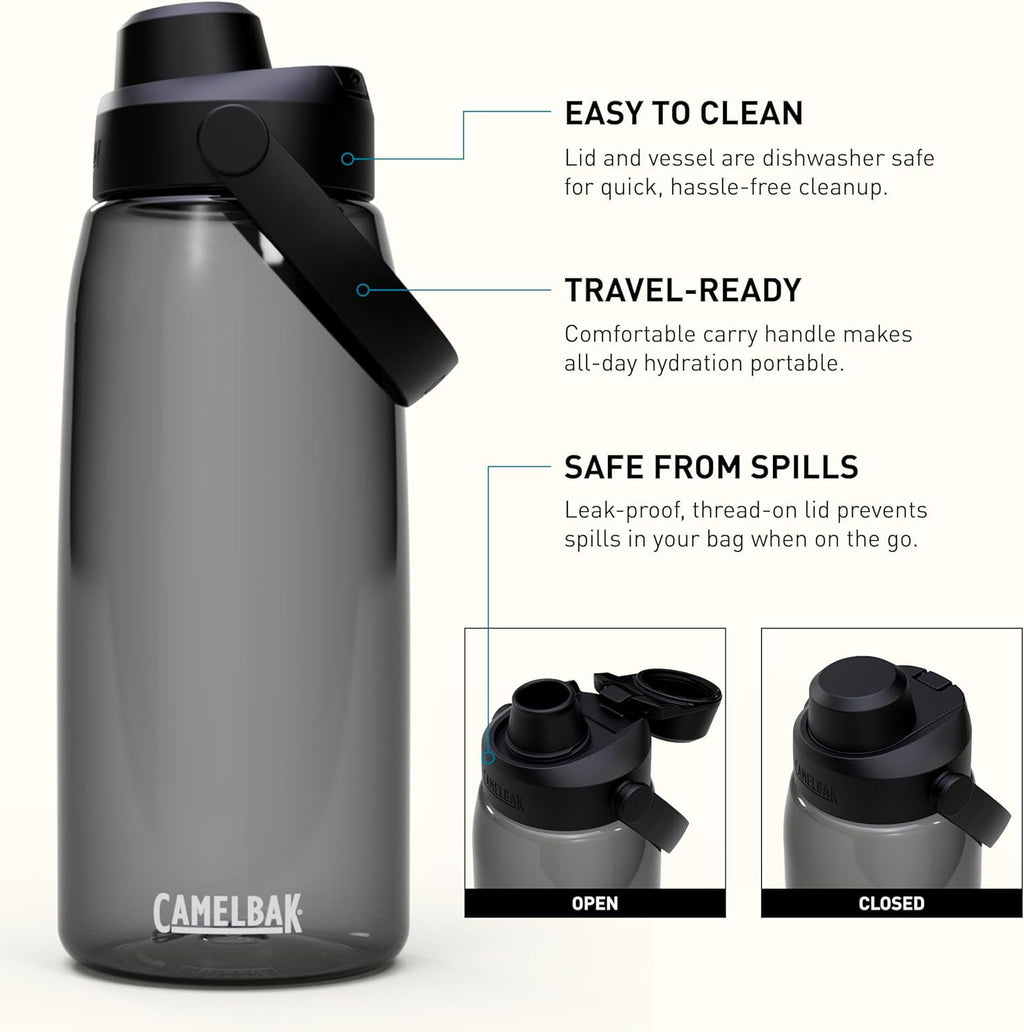 Camelbak Thrive Chug Water Bottle 32oz, Charcoal - 93BH