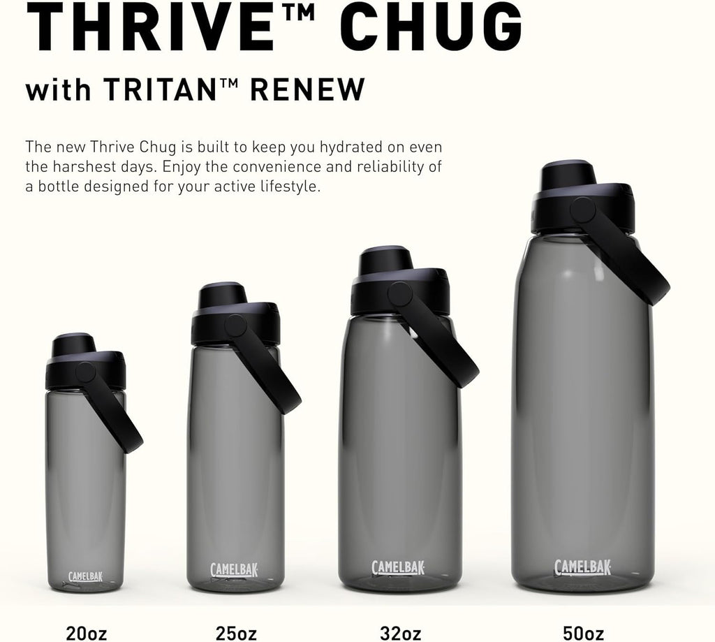 Camelbak Thrive Chug Water Bottle 32oz, Charcoal - 93BH