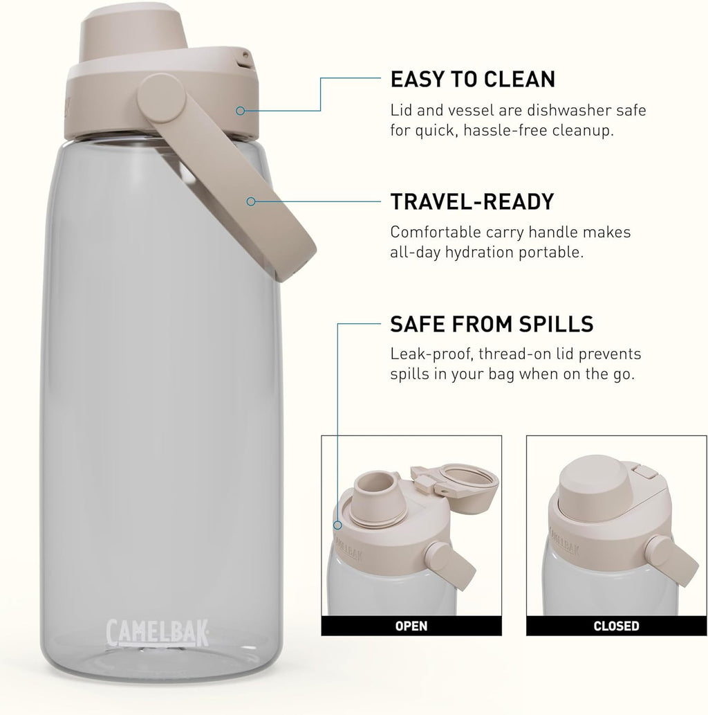 Camelbak Thrive Chug Water Bottle 32oz, Charcoal - 93BH