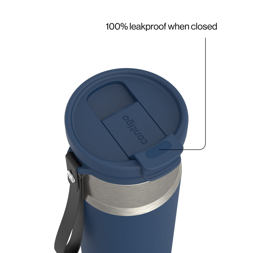Contigo DualSip 20 oz Leakproof Insulated Water Bottle with 2-Way Lid - SQXA