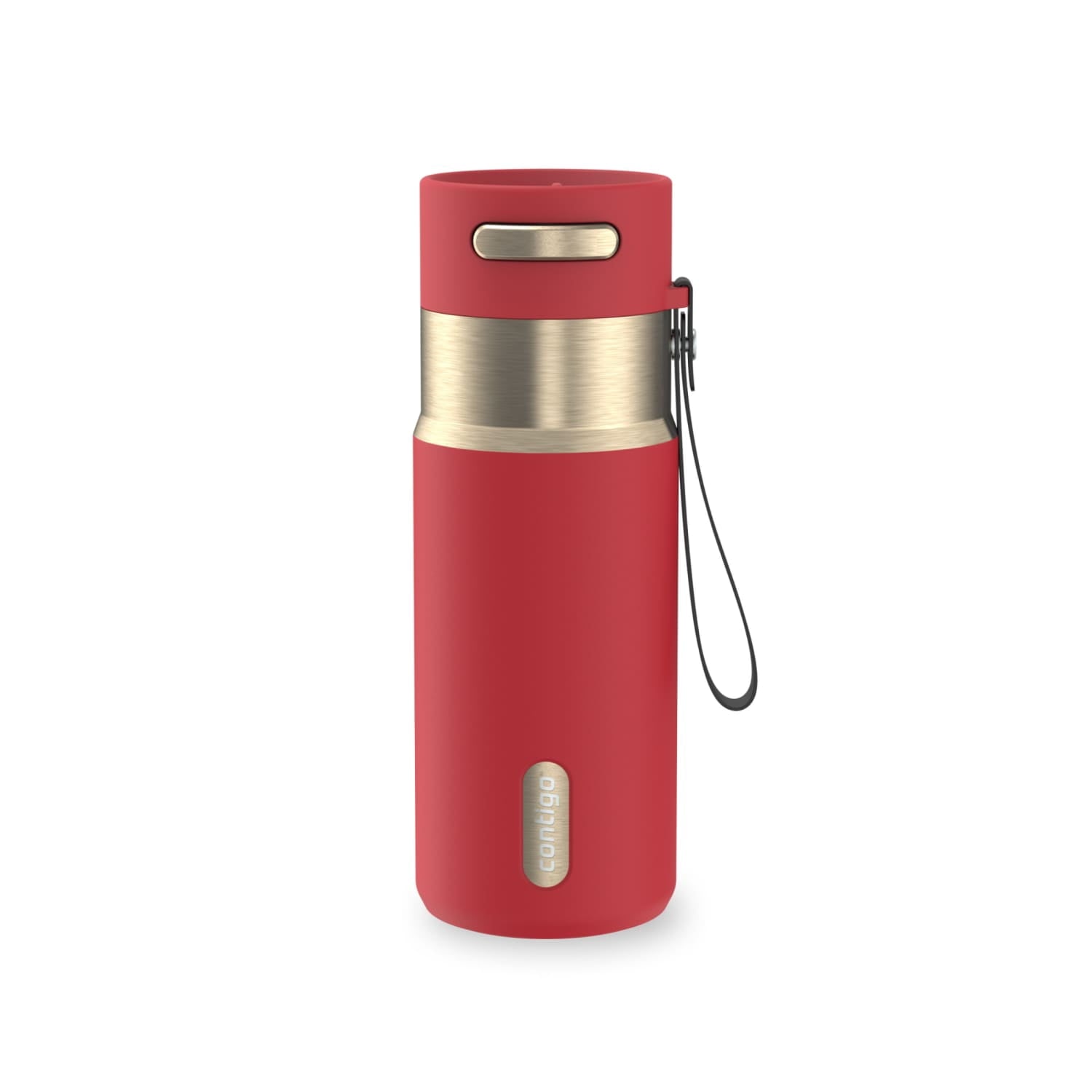 Contigo AutoSeal 16 oz Leakproof Water Bottle with Carrying Strap - QEYX