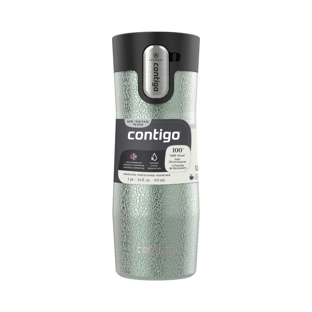 Contigo AUTOSEAL West Loop Vacuum-Insulated Stainless Steel Travel Mug with Easy-Clean Lid, 16 oz - W2X5