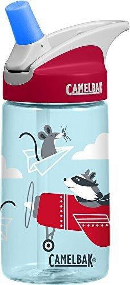 CamelBak Eddy Kids Water Bottle, Airplane Bandits.4 L - 0IPO