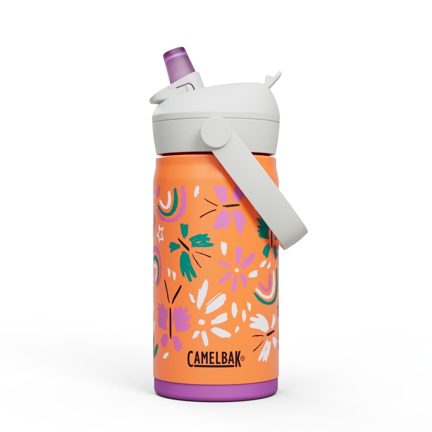 Camelbak Thrive™ Flip Straw Kids Stainless 12oz Water Bottle, Dino Jam - HA5N