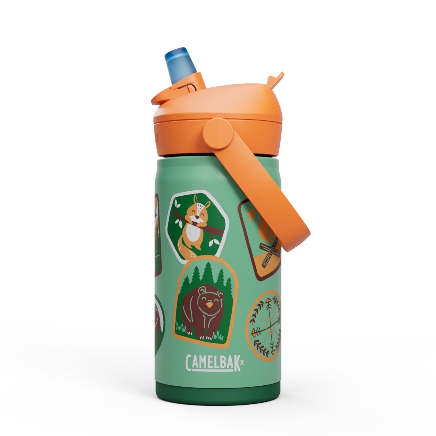 Camelbak Thrive™ Flip Straw Kids Stainless 12oz Water Bottle, Dino Jam - HA5N