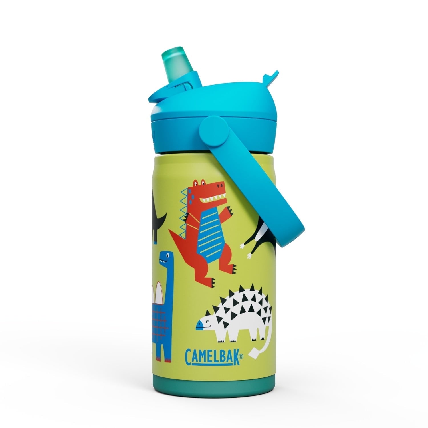 Camelbak Thrive™ Flip Straw Kids Stainless 12oz Water Bottle, Dino Jam - HA5N