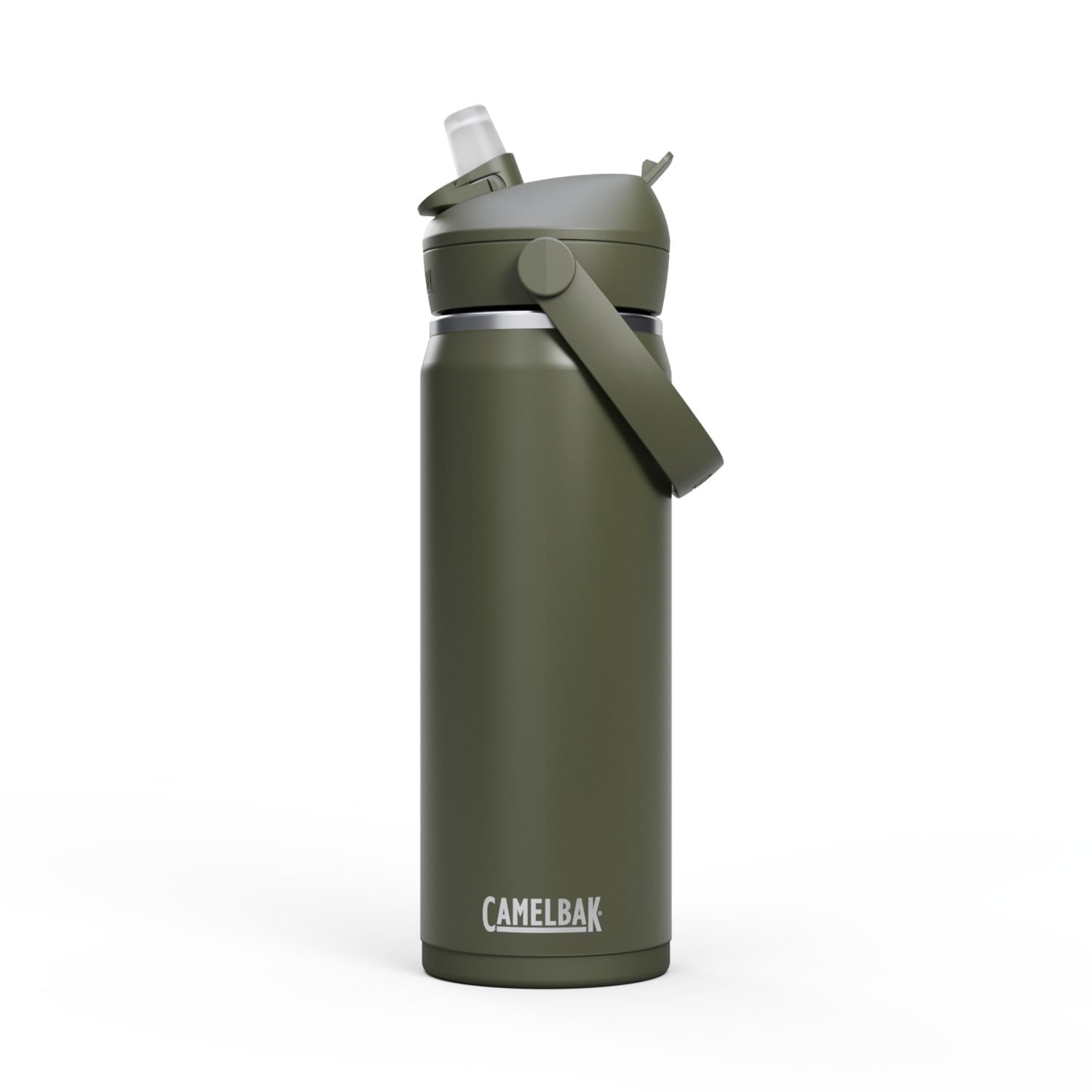 CamelBak Thrive™ Flip Straw Insulated Stainless Steel Water Bottle, 20oz, Moss - Z2ZB