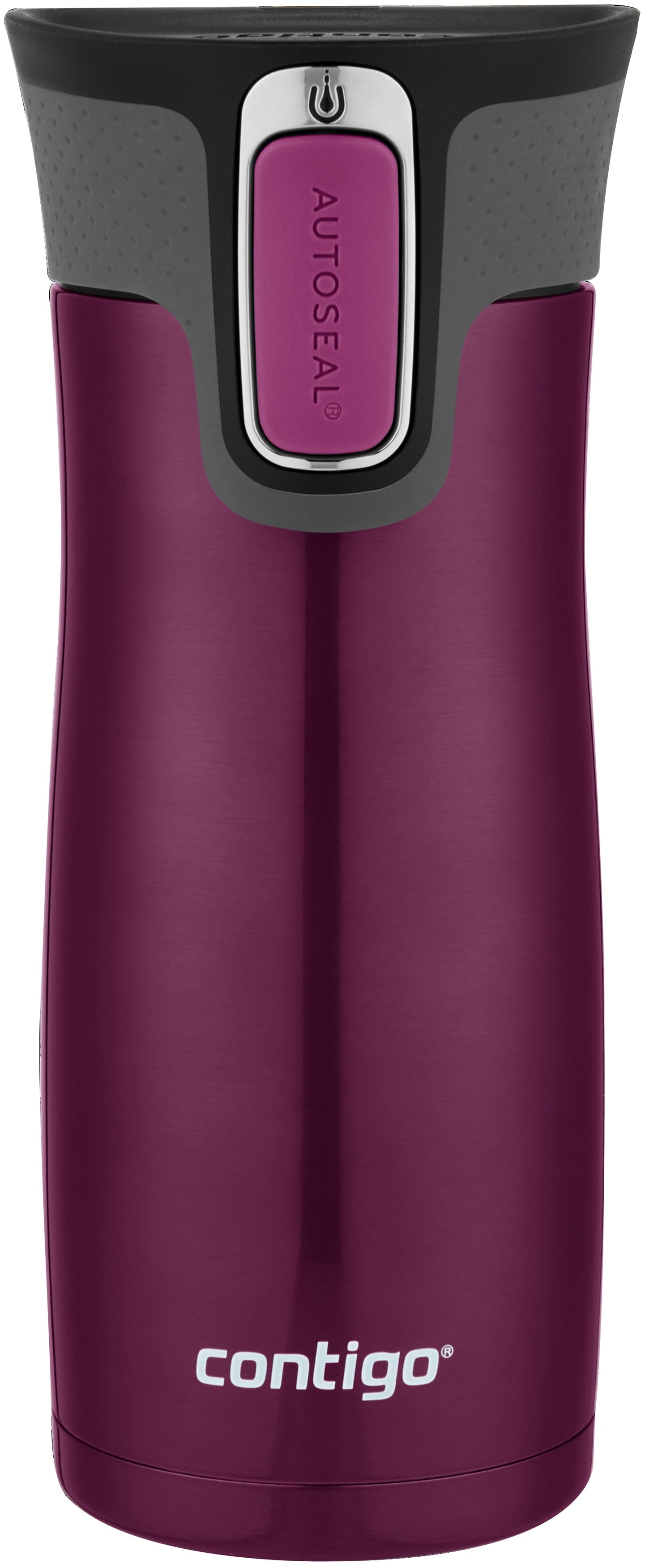 Contigo AUTOSEAL West Loop 2.0 Travel Mug, 16 oz., Stainless Steel with Black Button - UDF7
