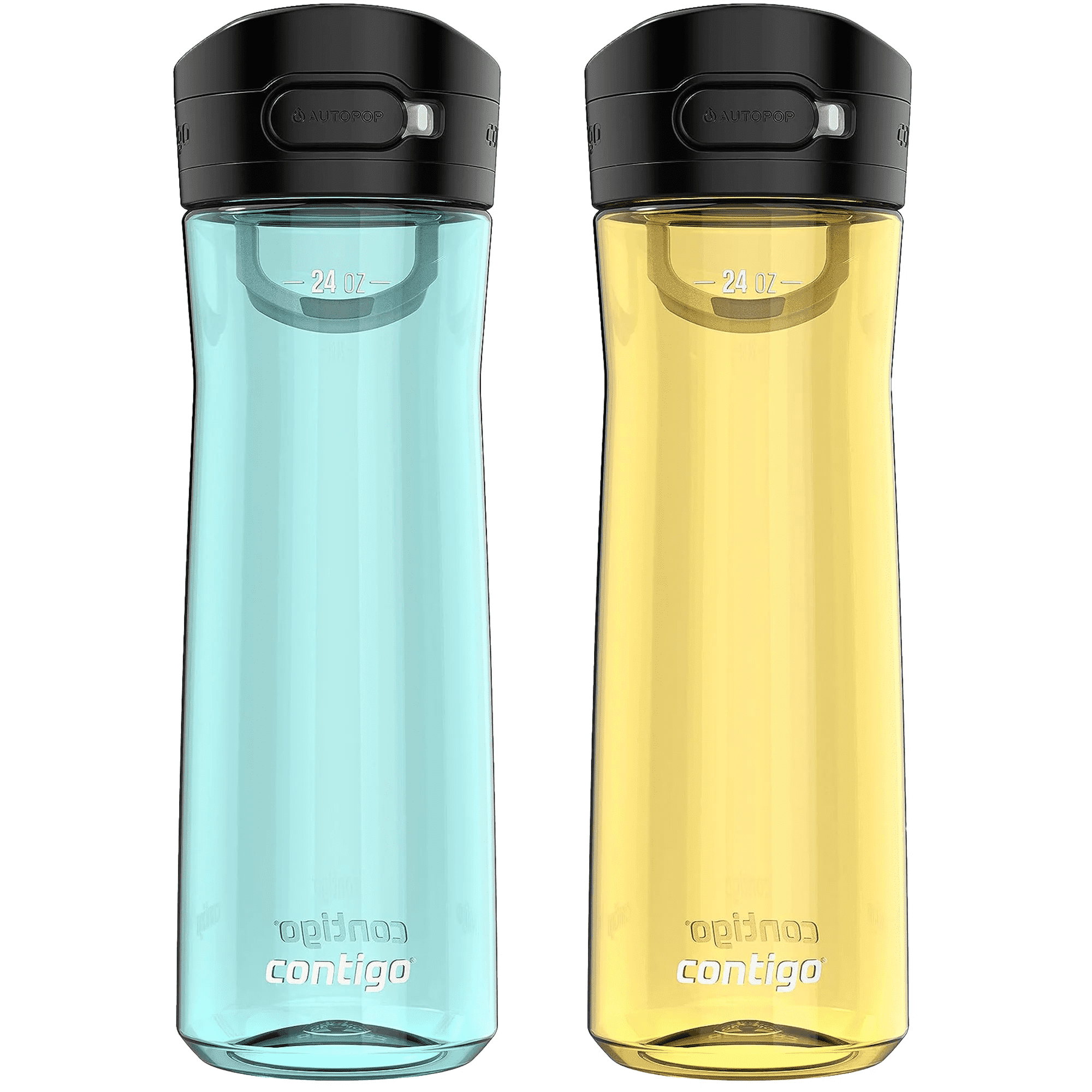 Contigo 24 oz. Jackson 2.0 Tritan Water Bottle 2-Pack - Jade Vine/Pineapple - P9AP