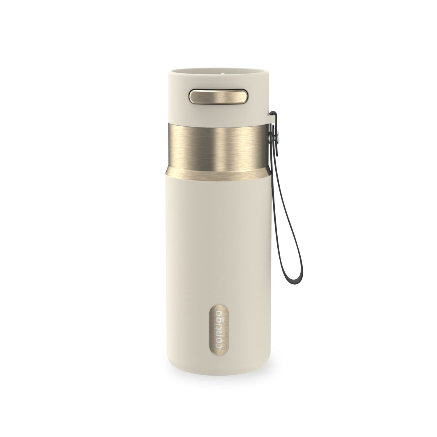 Contigo AutoSeal 16 oz Leakproof Water Bottle with Carrying Strap - QEYX