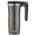 Contigo Autoseal Vacuum Insulated 16 Ounce Stainless Steel Gunmetal Travel Mug with Easy Lid - JXLE
