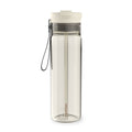 Contigo DualSip Leakproof Plastic Reusable Water Bottle with Carrying Strap, Cream/Clear, 28 oz - LPHZ
