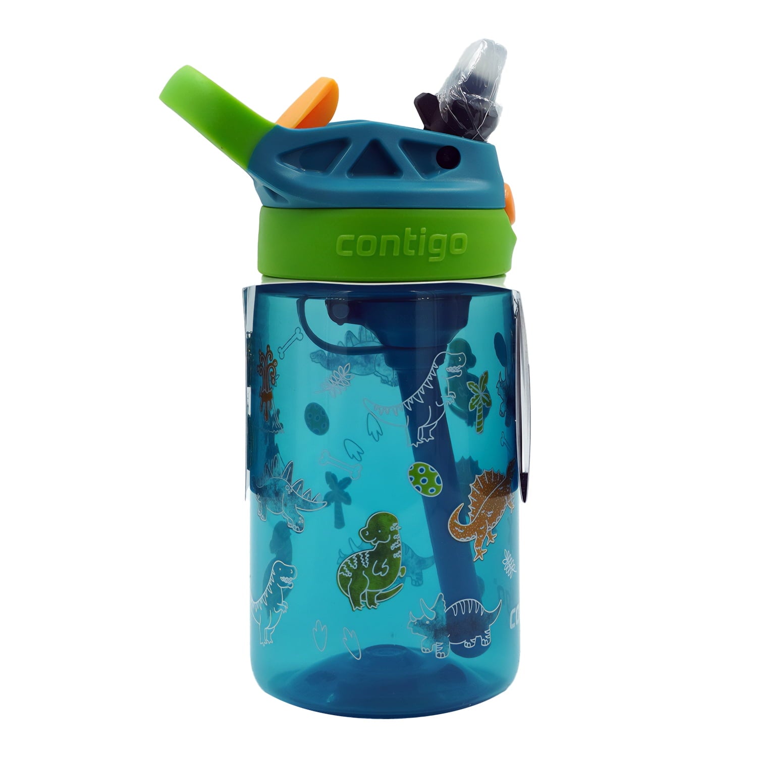 Contigo Kids Water Bottle with Redesigned AUTOSPOUT Straw, 14 oz, Grape Forest Haven - 13PG