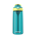 Contigo Kid's 20 oz. AutoSpout Straw Water Bottle - Juniper/Limelight - 9YT5
