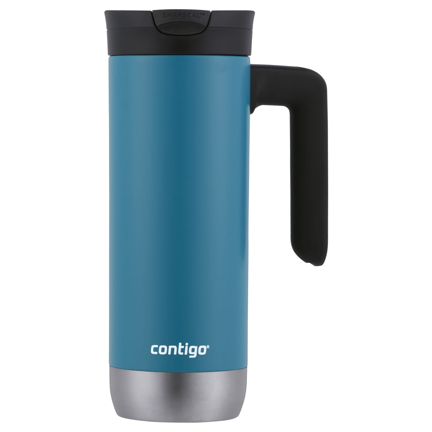 Contigo Huron 2.0 Stainless Steel Travel Mug with SNAPSEAL Lid and Handle in Black, 20 fl oz. - EI5J