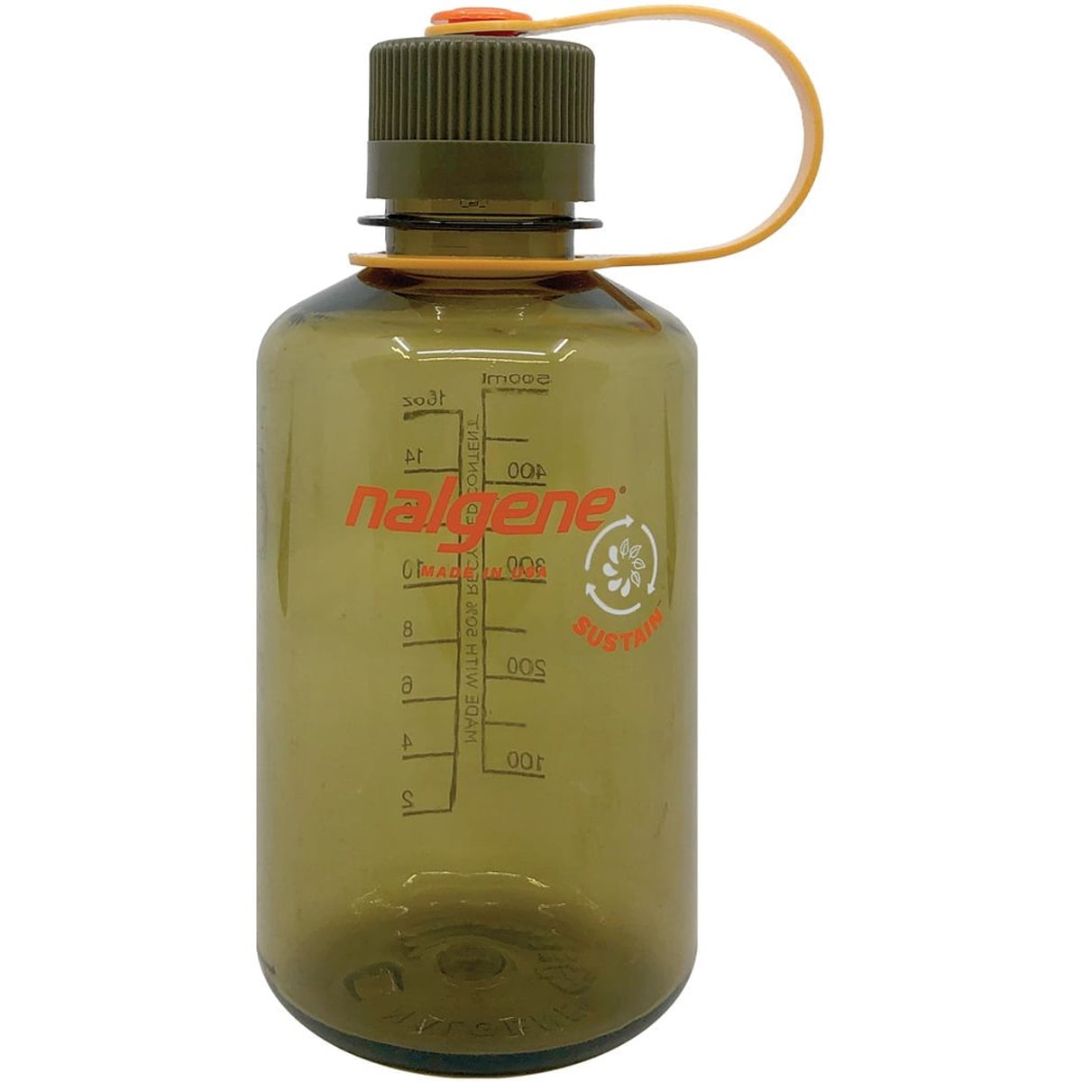 Nalgene Sustain 16 oz. Narrow Mouth Water Bottle - Cornflower Blue - NR6Z