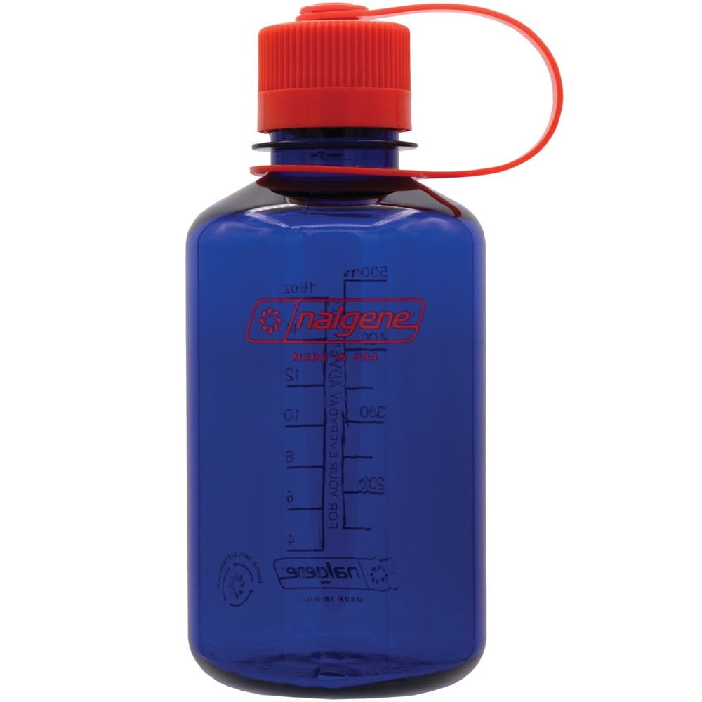 Nalgene Sustain 16 oz. Narrow Mouth Water Bottle - Cornflower Blue - NR6Z