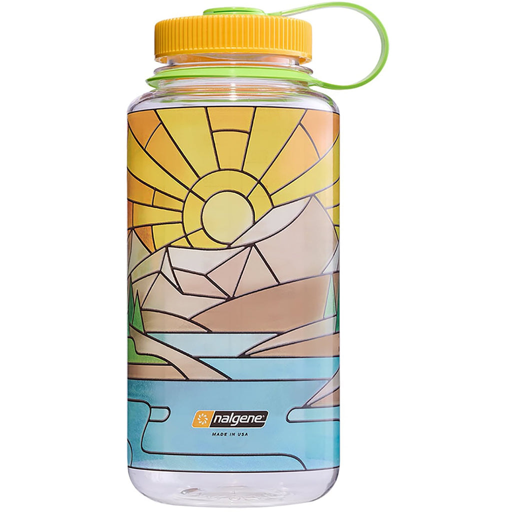 Nalgene Sustain 32 oz. Wide Mouth Water Bottle - Indigo - OHES