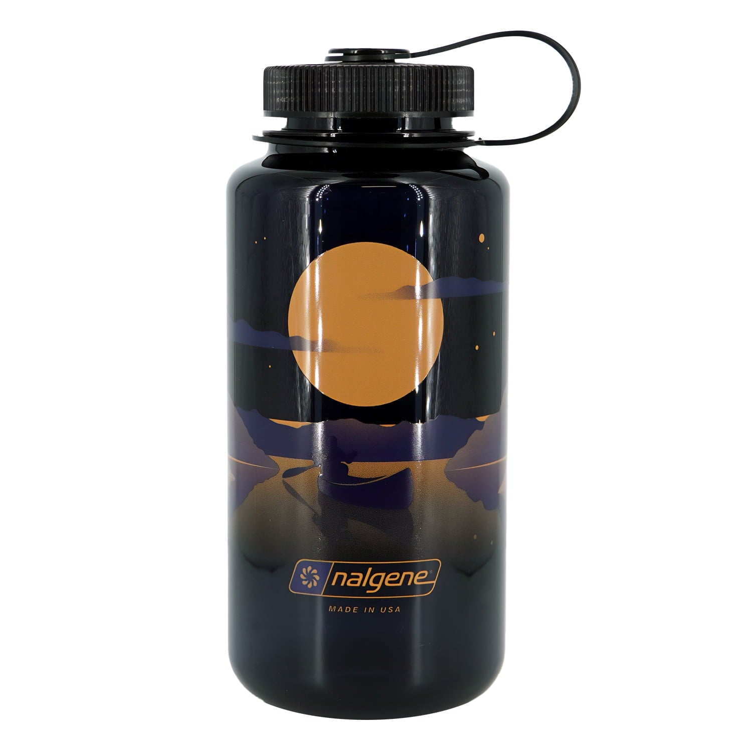 Nalgene Sustain 32 oz. Wide Mouth Water Bottle - Indigo - OHES