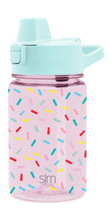 Simple Modern 12 fl oz Reusable Tritan Summit Water Bottle with Silicone Straw Lid | Birthday Cake - RMWS