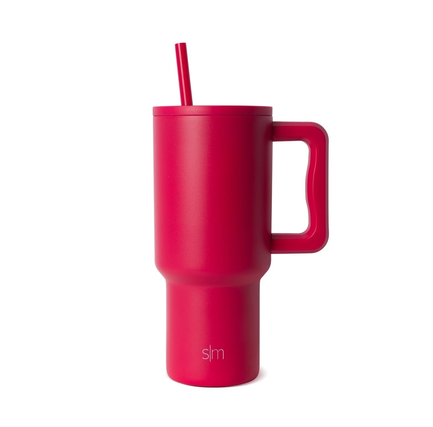 Simple Modern 30 fl oz Insulated Stainless Steel Trek Tumbler with Straw Lid | Seaglass Sage and Cream Checkmate - ON24