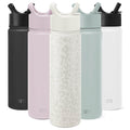 Simple Modern Summit Water Bottle Straw Lid Vacuum Insulated Stainless Steel Bottle | 22 fl oz - CO4B