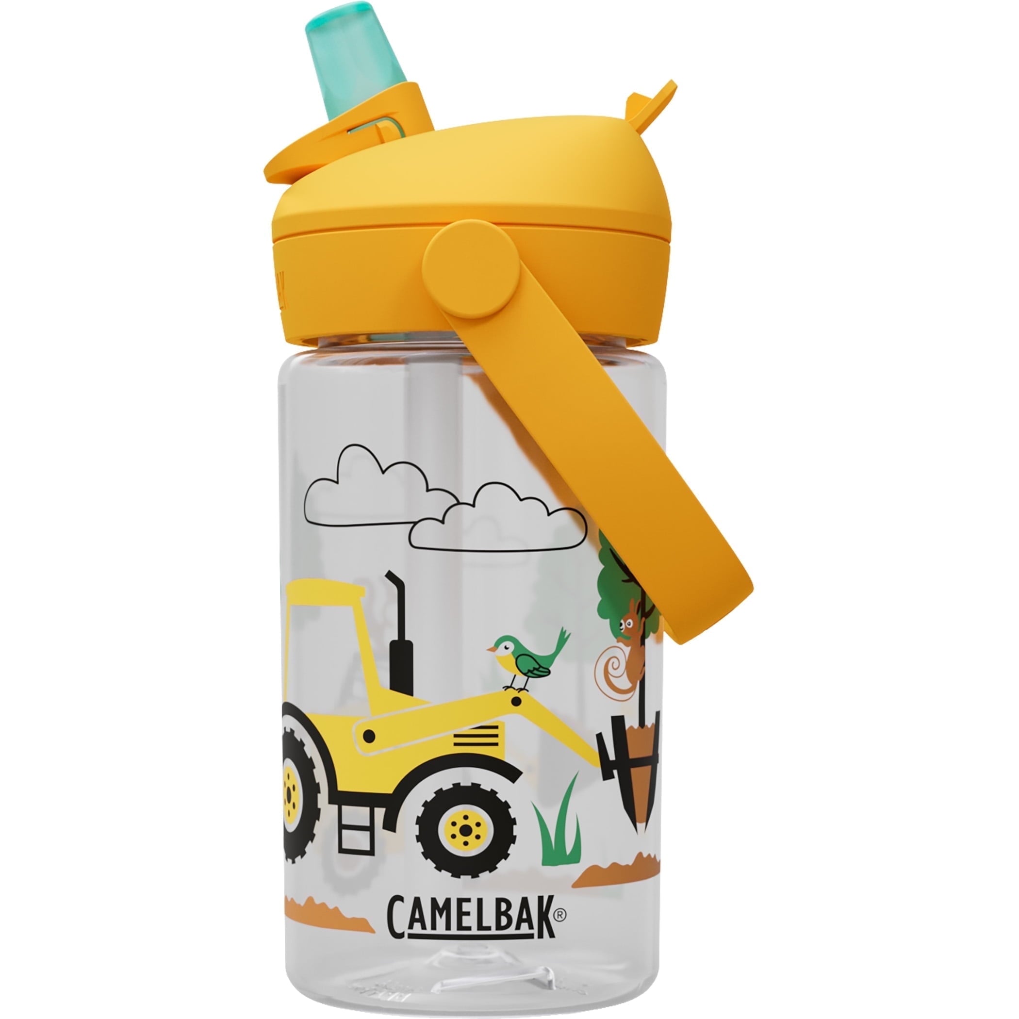 Camelbak Thrive™ Flip Straw Kids 14oz Bottle, Friendly Forest - 346C