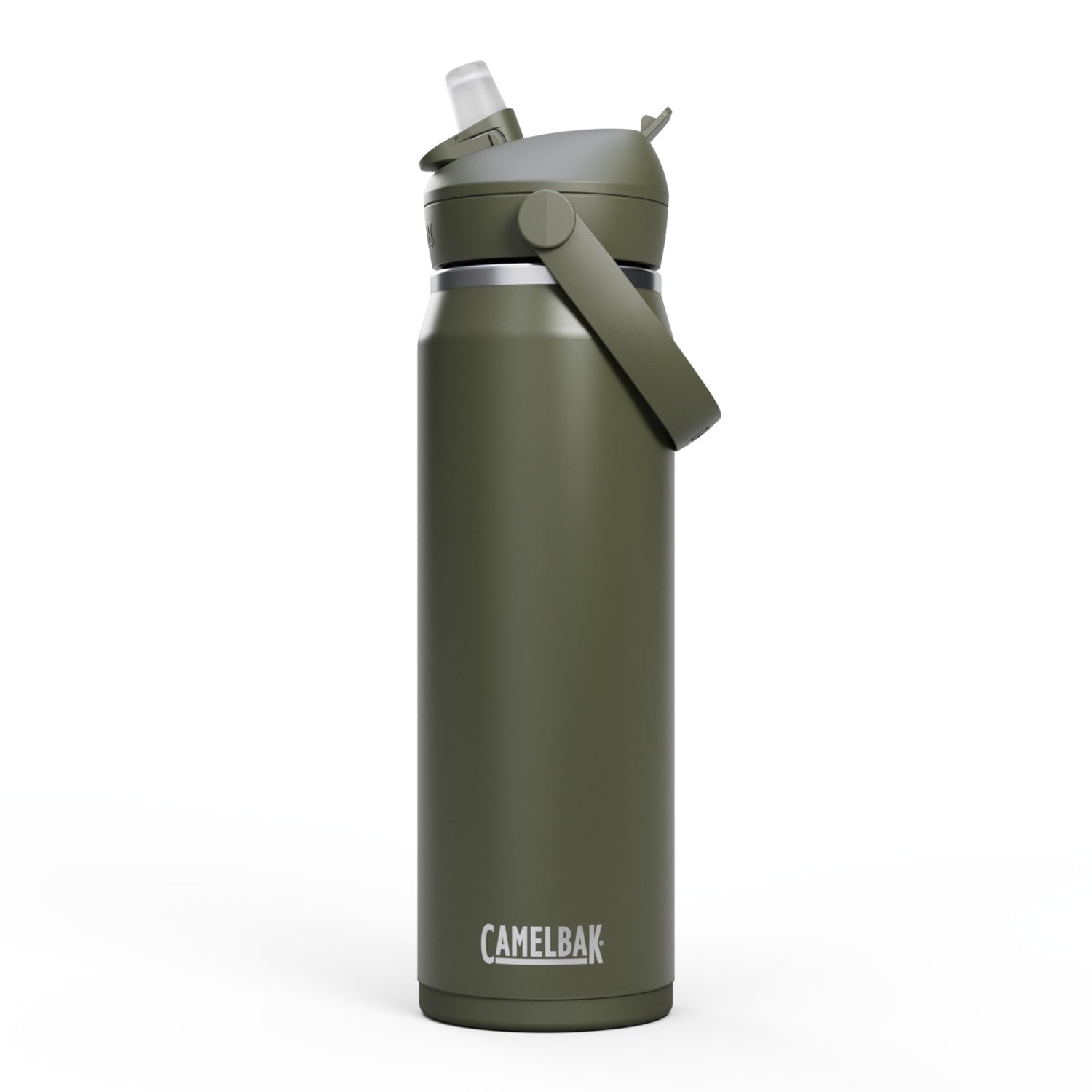 CamelBak Thrive™ Flip Straw Insulated Stainless Steel Water Bottle, 25 oz, Sierra Red - MDLJ