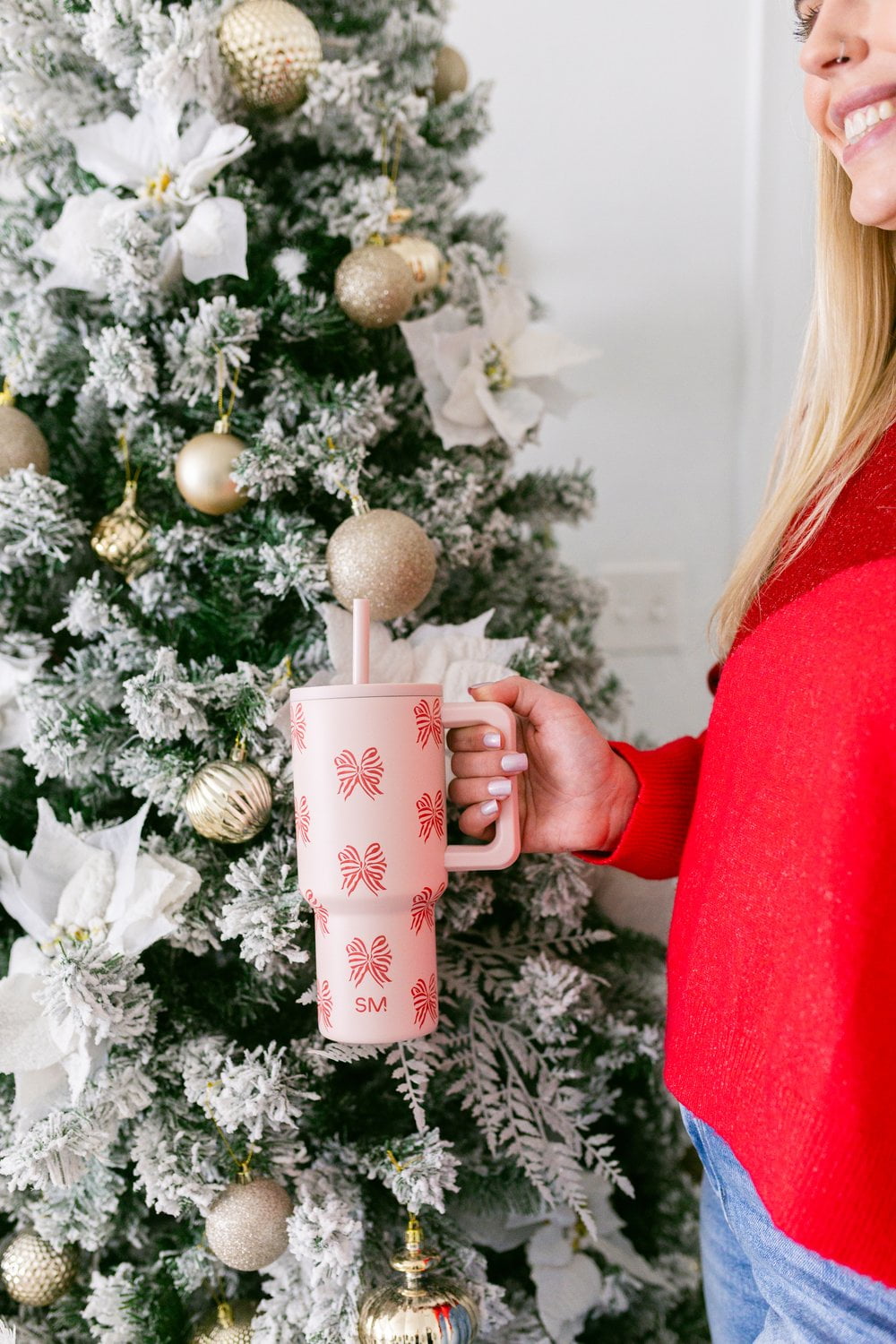 Simple Modern 30 fl oz Insulated Stainless Steel Trek Tumbler with Straw Lid | Seaglass Sage and Cream Checkmate - ON24
